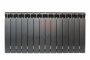 Rifar Monolit Ventil 350 - 15 секций  антрацит нижнее левое подключение