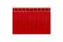 Rifar Monolit Ventil 350 - 10 секций Бордо нижнее левое подключение