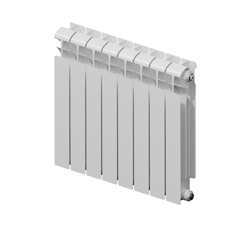 Биметаллический радиатор Rifar ECOBUILD 300 - 8 секций боковое подключение
