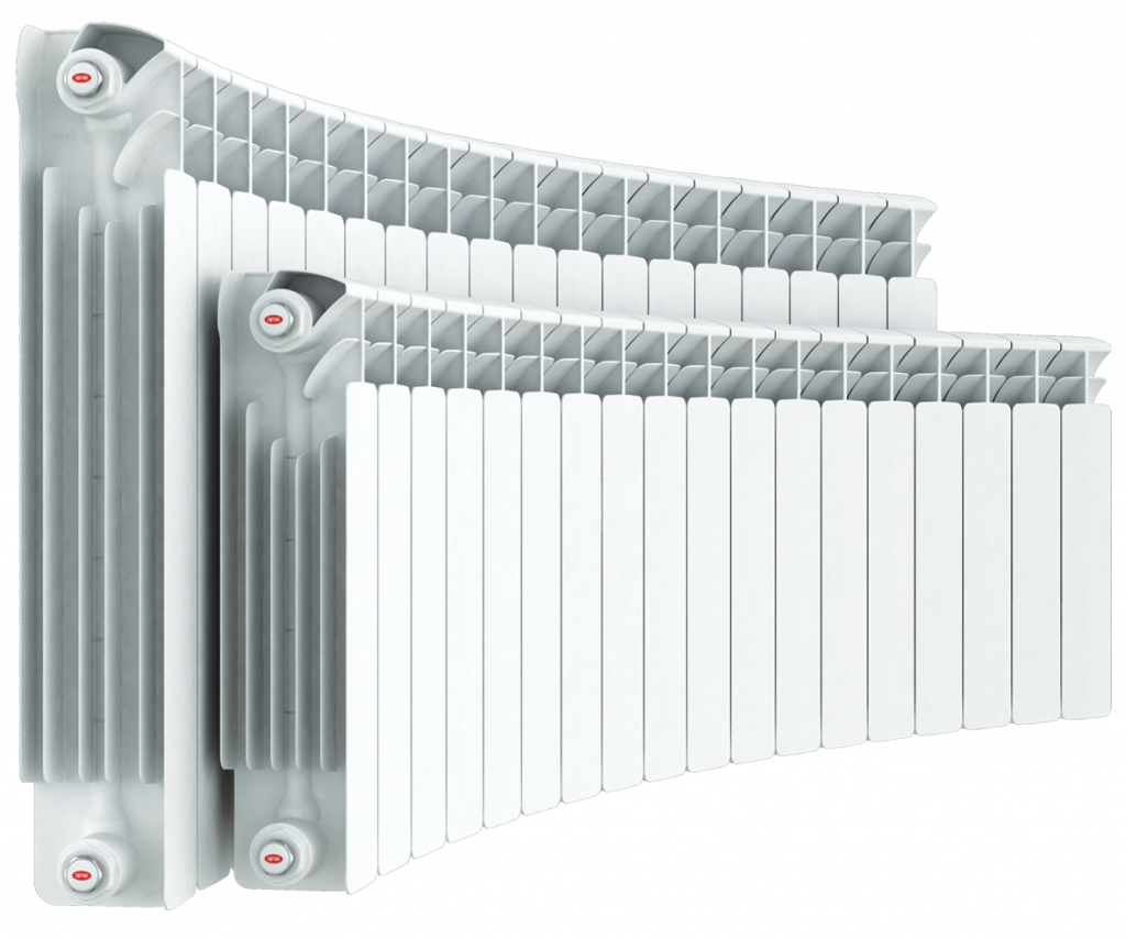 Биметаллический радиатор Rifar Base Flex 350 - 8 секции