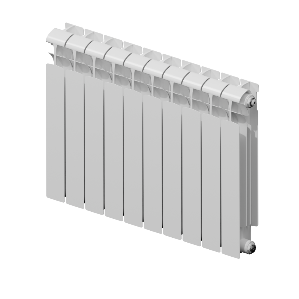 Биметаллический радиатор Rifar ECOBUILD 500 - 10 секций боковое подключение