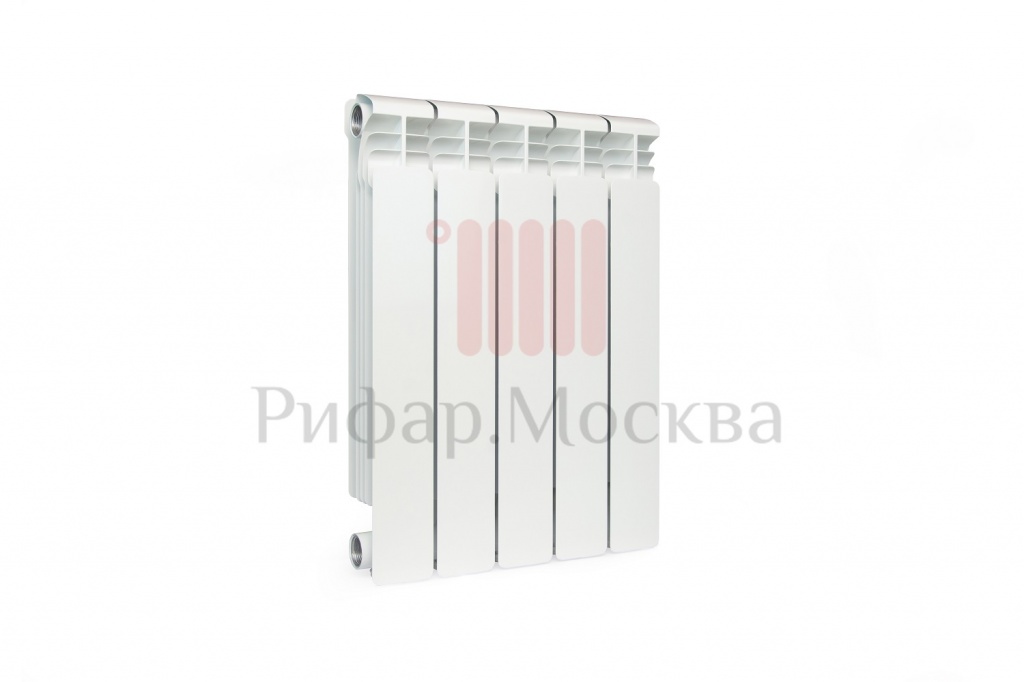 Алюминиевый радиатор Rifar Alum 500 - 5 секций боковое подключение