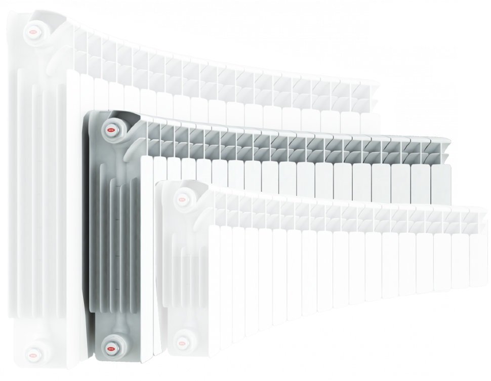 Алюминиевый радиатор Rifar Alum Flex  350 - 12 секций