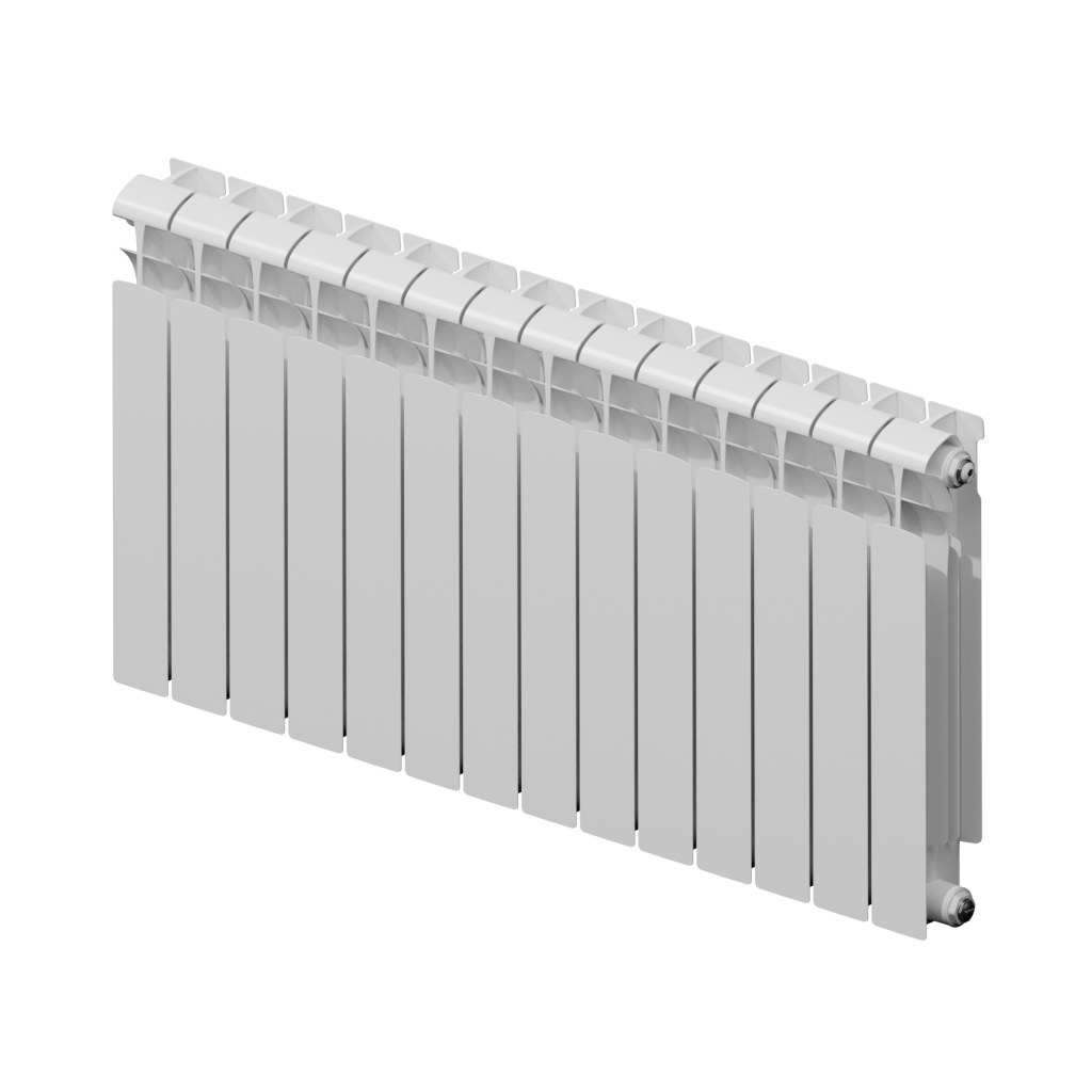 Биметаллический радиатор Rifar ECOBUILD 300 - 14 секций боковое подключение