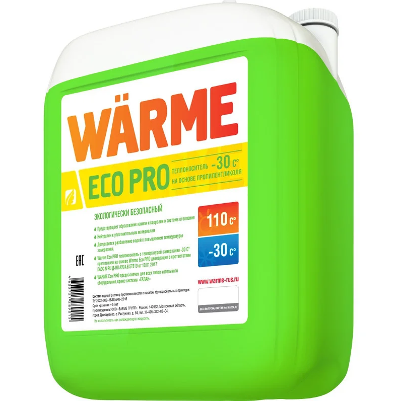Warme Eco Pro 30, канистра 10 кг