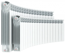 Rifar Base Flex 350 - 4 секции боковое подключение
