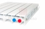 Биметаллический радиатор Rifar SUPReMO Ventil 800 - 9 секций нижнее правое подключение