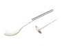 Кронштейн анкерный белый с полимерным покрытием 220 мм 
