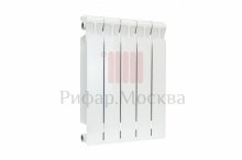 фото Биметаллический радиатор Rifar Monolit 500 - 5 секций боковое подключение