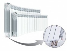 Алюминиевый радиатор Rifar Alum Ventil Flex 500 - 7 секций