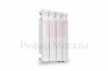 фото Биметаллический радиатор Rifar Monolit Ventil 500 - 4 секции нижнее правое подключение