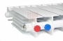 Биметаллический радиатор Rifar Monolit Ventil 500 - 23 секций нижнее левое подключение