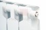 Биметаллический радиатор Rifar Monolit Ventil 500 - 9 секций нижнее правое подключение