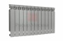 Биметаллический радиатор Rifar Monolit 350 - 12 секций Титан