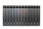 Rifar Monolit Ventil 350 - 13 секций  антрацит нижнее левое подключение