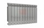 Биметаллический радиатор Rifar Monolit 350 - 11 секций Титан