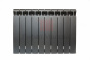 Rifar Monolit Ventil 350 - 10 секций антрацит нижнее левое подключение
