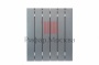 Биметаллический радиатор Rifar SUPReMO 350 - 7 секций Титан боковое подключение