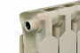 Биметаллический радиатор Rifar Monolit Ventil 350 - 8 секций Айвори нижнее правое подключение