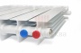 Биметаллический радиатор Rifar Monolit Ventil 500 - 30 секций нижнее правое подключение