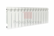фото Биметаллический радиатор Rifar Monolit 350 - 15 секций боковое подключение