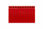 Rifar Monolit Ventil 350 - 11 секций Бордо нижнее левое подключение