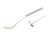 Кронштейн анкерный белый с полимерным покрытием 170 мм 
