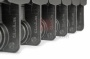 Rifar Monolit 500 - 4 секции Антрацит боковое подключение