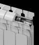 Биметаллический радиатор Rifar ECOBUILD 500 - 12 секций боковое подключение