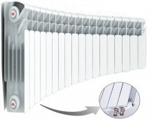 Биметаллический радиатор Rifar Base Ventil Flex 500 - 8 секции