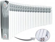 Биметаллический радиатор Rifar Base Ventil Flex 500 - 4 секции