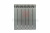 фото Rifar Monolit Ventil 500 - 6 секций Титан нижнее левое подключение
