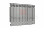 Биметаллический радиатор Rifar Monolit 300 - 9 секции Титан