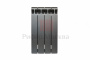 Биметаллический радиатор Rifar Monolit 350 - 4 секции нижнее правое подключение- Антрацит