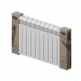 Биметаллический радиатор Rifar ECOBUILD 500 - 12 секций боковое подключение