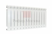 фото Биметаллический радиатор Rifar Monolit 500 - 18 секций боковое подключение