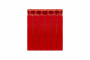 Rifar Monolit Ventil 500 - 6 секций Бордо нижнее левое подключение