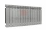 Биметаллический радиатор Rifar Monolit 350 - 14 секций Титан